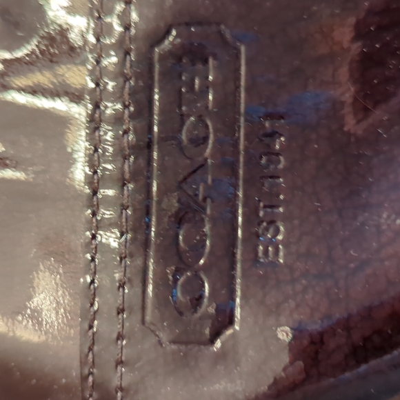 Coach Patent leather handbag - Picture 2 of 7